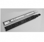 42mm wide Cold rolled steel full extension soft closing ball bearing slide