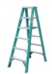 Fiberglass step ladder