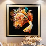 1 pieces-squrel-Midiuim ize-home decoration oil painting for wall,sitting room,living room,bedroom,lobby wall
