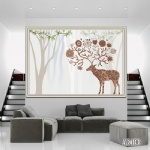 1 pieces-vertica-big size-home decoration oil painting for wall,sitting room,living room,bedroom,lobby wall
