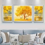 3 pieces-vertical-same size-home decoration oil painting for wall,sitting room,living room,bedroom,lobby wall